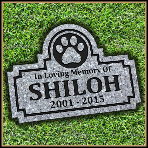 Pet Grave Memorial Marker